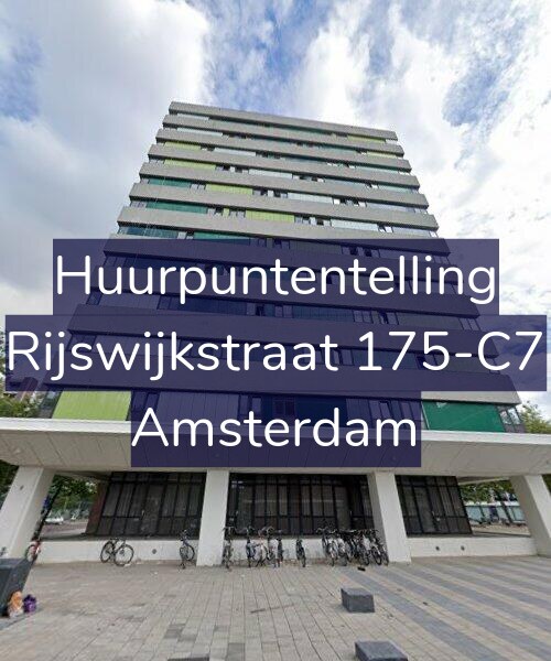 Foto gevel Huurpuntentelling voor Rijswijkstraat 175-C7, Amsterdam