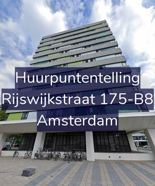 Foto gevel Huurpuntentelling voor Rijswijkstraat 175-B8, Amsterdam