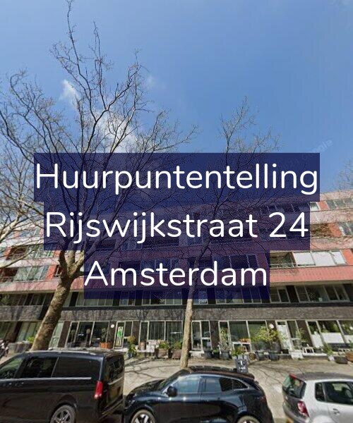 Foto gevel Huurpuntentelling voor Rijswijkstraat 24, Amsterdam
