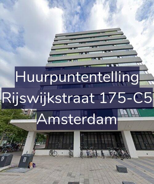 Foto gevel Huurpuntentelling voor Rijswijkstraat 175-C5, Amsterdam