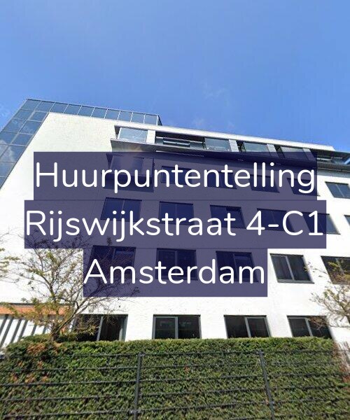 Foto gevel Huurpuntentelling voor Rijswijkstraat 4-C1, Amsterdam