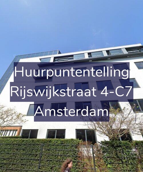 Foto gevel Huurpuntentelling voor Rijswijkstraat 4-C7, Amsterdam
