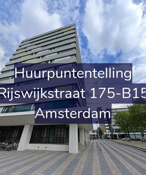 Foto gevel Huurpuntentelling voor Rijswijkstraat 175-B15, Amsterdam