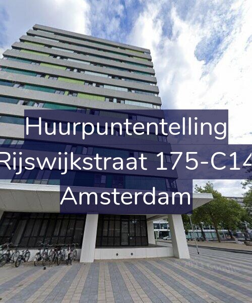 Foto gevel Huurpuntentelling voor Rijswijkstraat 175-C14, Amsterdam