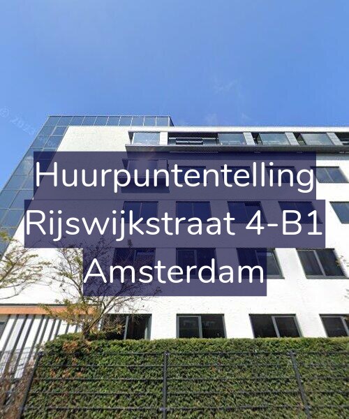 Foto gevel Huurpuntentelling voor Rijswijkstraat 4-B1, Amsterdam