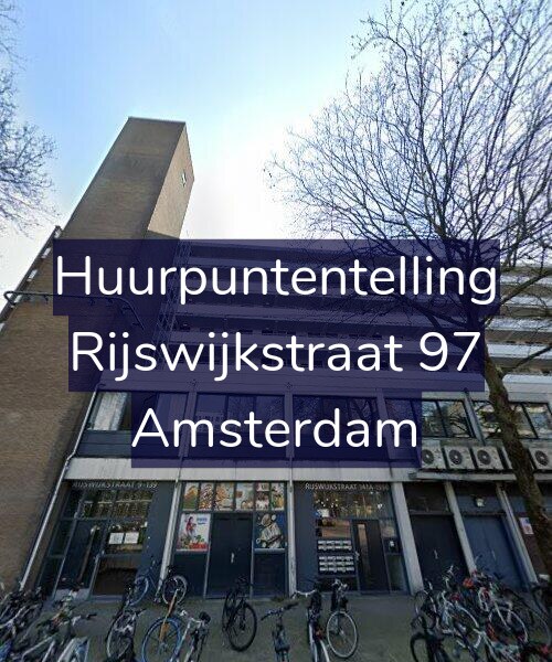 Foto gevel Huurpuntentelling voor Rijswijkstraat 97, Amsterdam