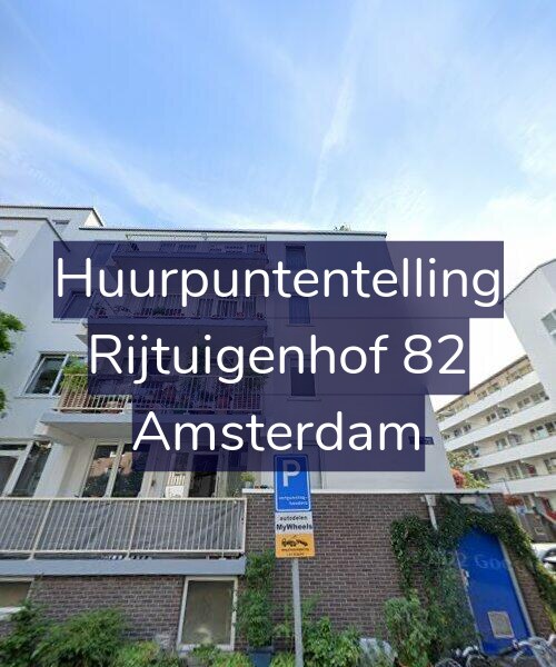 Foto gevel Huurpuntentelling voor Rijtuigenhof 82, Amsterdam