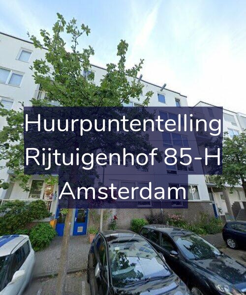Foto gevel Huurpuntentelling voor Rijtuigenhof 85-H, Amsterdam