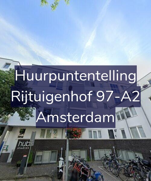 Foto gevel Huurpuntentelling voor Rijtuigenhof 97-A2, Amsterdam