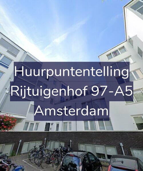 Foto gevel Huurpuntentelling voor Rijtuigenhof 97-A5, Amsterdam
