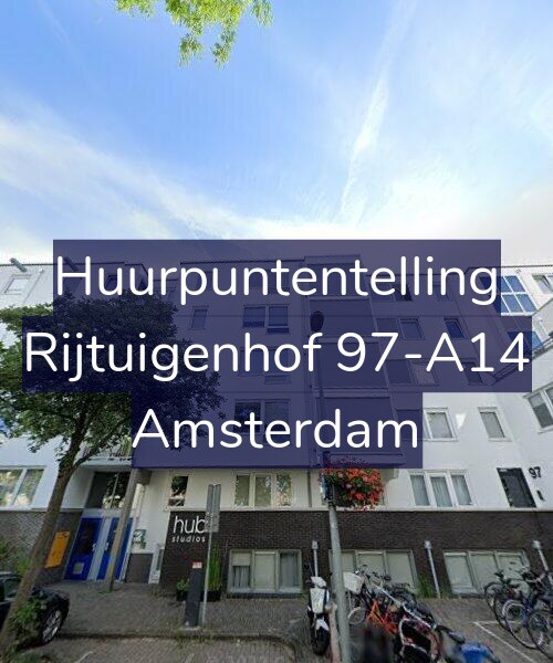 Foto gevel Huurpuntentelling voor Rijtuigenhof 97-A14, Amsterdam