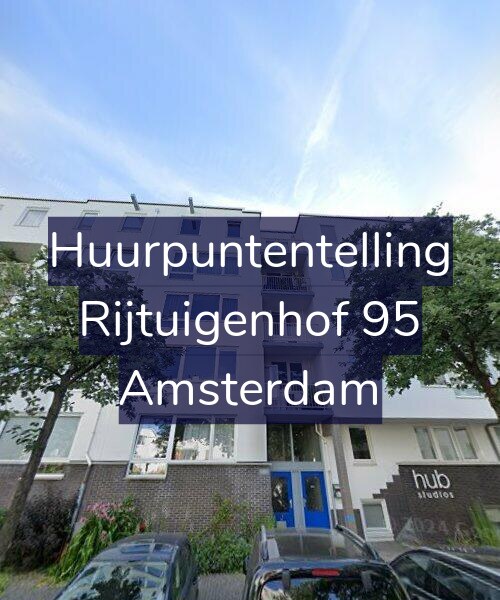 Foto gevel Huurpuntentelling voor Rijtuigenhof 95, Amsterdam