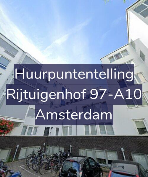 Foto gevel Huurpuntentelling voor Rijtuigenhof 97-A10, Amsterdam