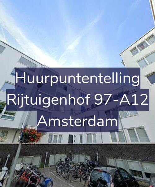 Foto gevel Huurpuntentelling voor Rijtuigenhof 97-A12, Amsterdam