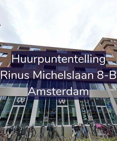 Foto gevel Huurpuntentelling voor Rinus Michelslaan 8-B, Amsterdam