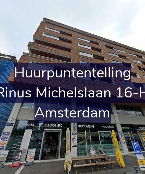 Foto gevel Huurpuntentelling voor Rinus Michelslaan 16-H, Amsterdam