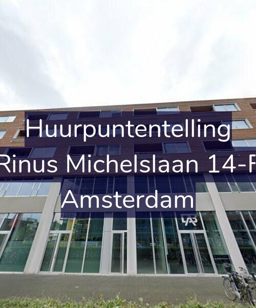Foto gevel Huurpuntentelling voor Rinus Michelslaan 14-F, Amsterdam