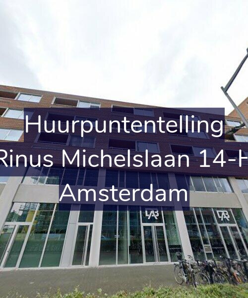 Foto gevel Huurpuntentelling voor Rinus Michelslaan 14-H, Amsterdam