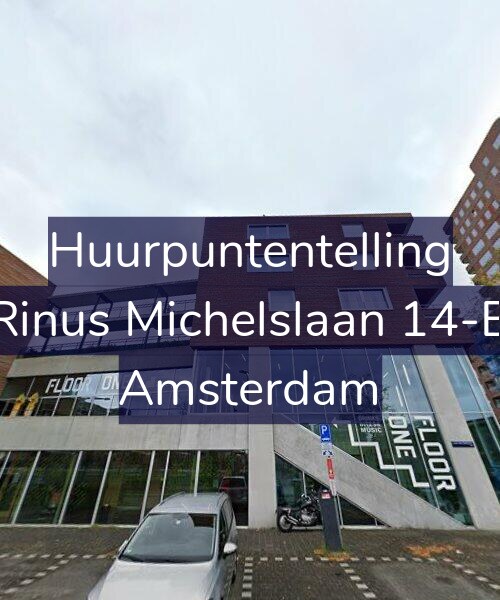 Foto gevel Huurpuntentelling voor Rinus Michelslaan 14-B, Amsterdam