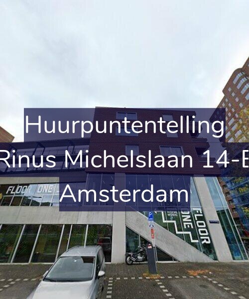 Foto gevel Huurpuntentelling voor Rinus Michelslaan 14-E, Amsterdam