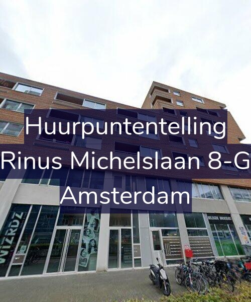 Foto gevel Huurpuntentelling voor Rinus Michelslaan 8-G, Amsterdam