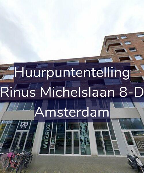 Foto gevel Huurpuntentelling voor Rinus Michelslaan 8-D, Amsterdam