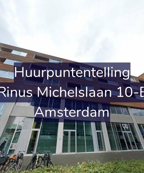 Foto gevel Huurpuntentelling voor Rinus Michelslaan 10-E, Amsterdam