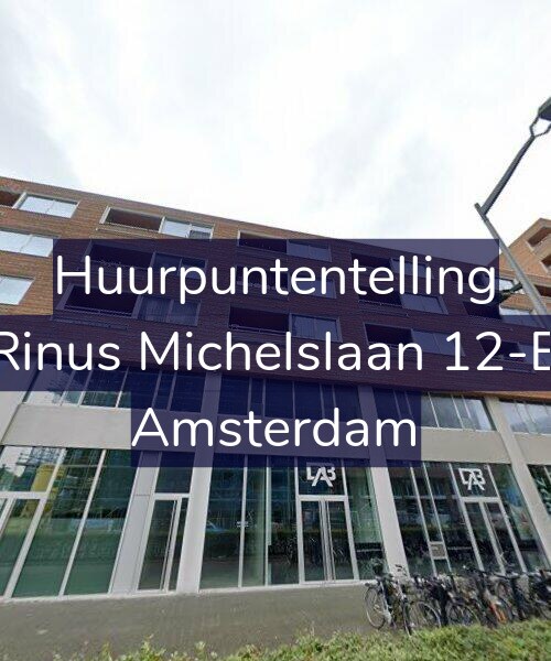 Foto gevel Huurpuntentelling voor Rinus Michelslaan 12-B, Amsterdam