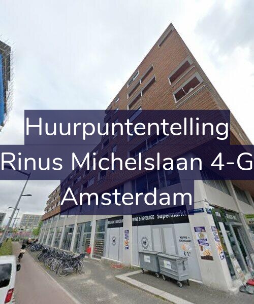 Foto gevel Huurpuntentelling voor Rinus Michelslaan 4-G, Amsterdam