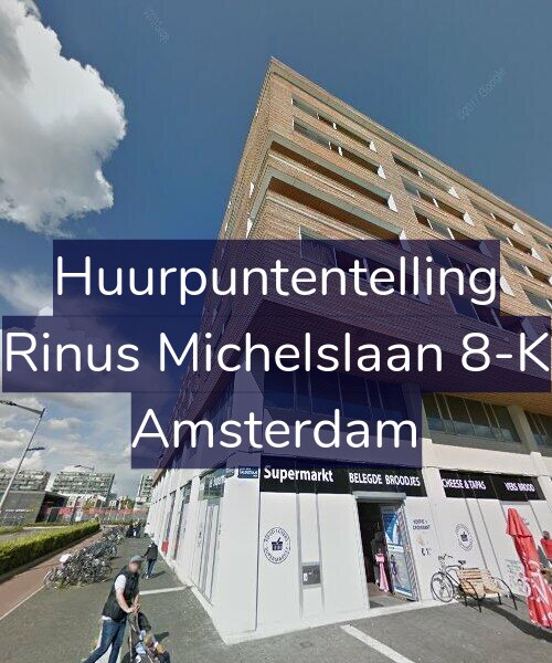 Foto gevel Huurpuntentelling voor Rinus Michelslaan 8-K, Amsterdam