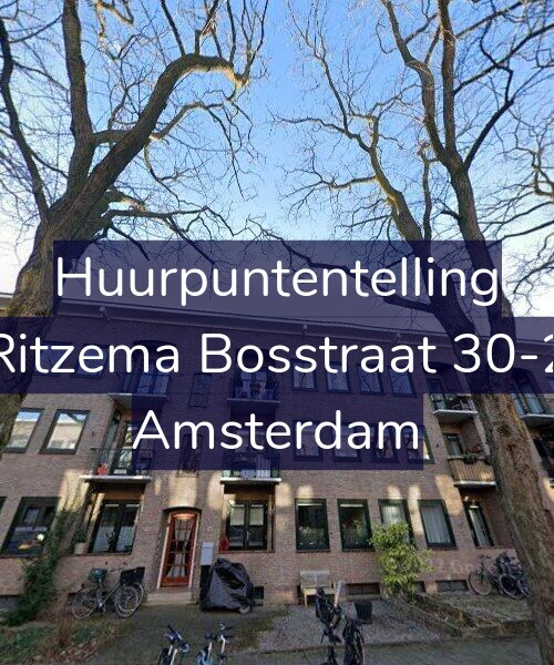 Foto gevel Huurpuntentelling voor Ritzema Bosstraat 30-2, Amsterdam