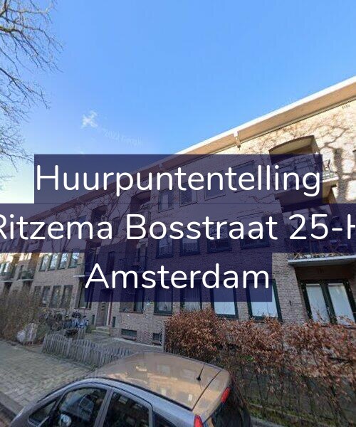 Foto gevel Huurpuntentelling voor Ritzema Bosstraat 25-H, Amsterdam