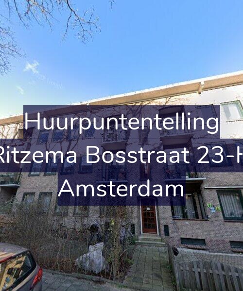 Foto gevel Huurpuntentelling voor Ritzema Bosstraat 23-H, Amsterdam