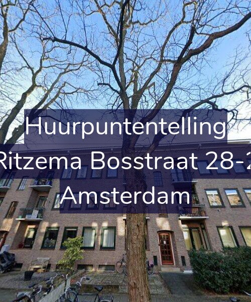 Foto gevel Huurpuntentelling voor Ritzema Bosstraat 28-2, Amsterdam