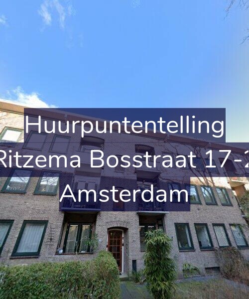 Foto gevel Huurpuntentelling voor Ritzema Bosstraat 17-2, Amsterdam