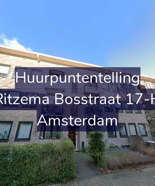 Foto gevel Huurpuntentelling voor Ritzema Bosstraat 17-H, Amsterdam