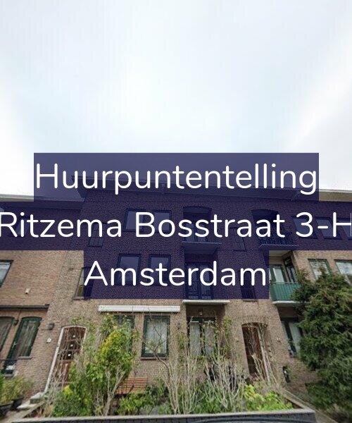 Foto gevel Huurpuntentelling voor Ritzema Bosstraat 3-H, Amsterdam