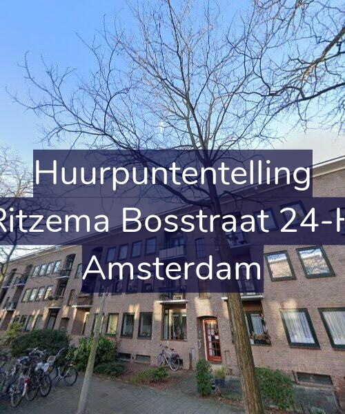 Foto gevel Huurpuntentelling voor Ritzema Bosstraat 24-H, Amsterdam