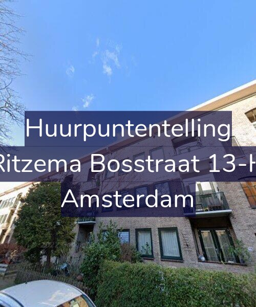 Foto gevel Huurpuntentelling voor Ritzema Bosstraat 13-H, Amsterdam