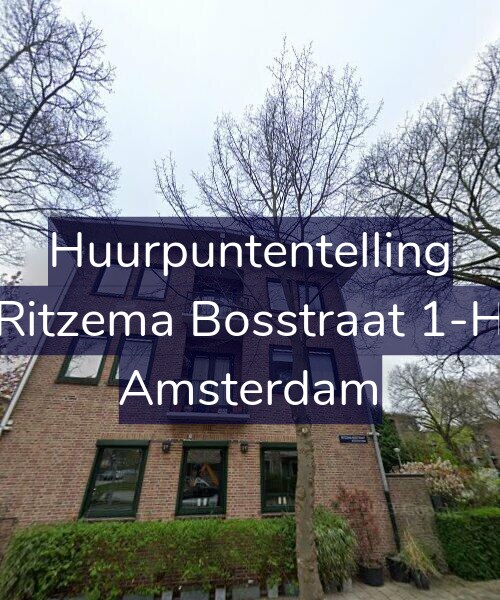 Foto gevel Huurpuntentelling voor Ritzema Bosstraat 1-H, Amsterdam