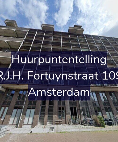 Foto gevel Huurpuntentelling voor R.J.H. Fortuynstraat 109, Amsterdam