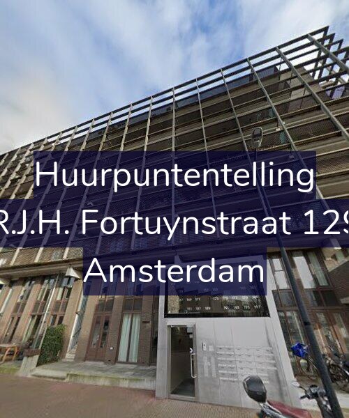 Foto gevel Huurpuntentelling voor R.J.H. Fortuynstraat 129, Amsterdam