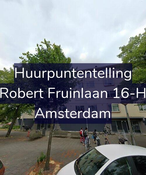 Foto gevel Huurpuntentelling voor Robert Fruinlaan 16-H, Amsterdam