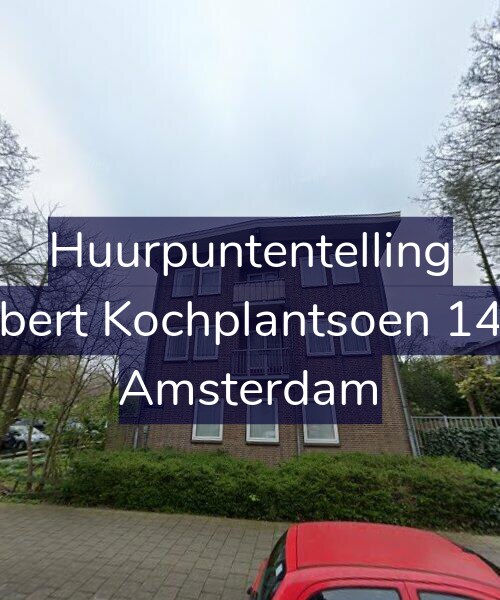 Foto gevel Huurpuntentelling voor Robert Kochplantsoen 14-H, Amsterdam