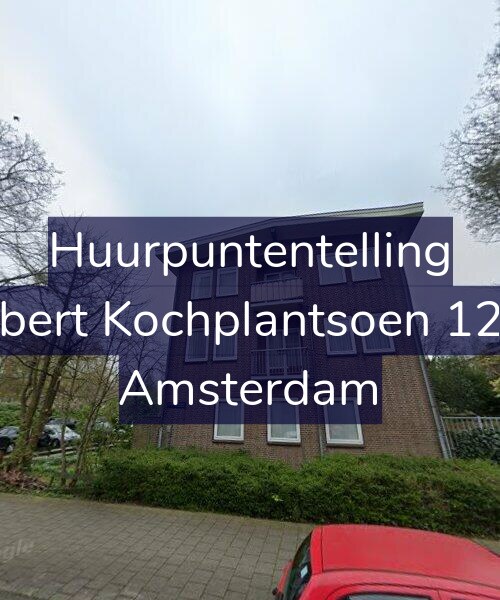 Foto gevel Huurpuntentelling voor Robert Kochplantsoen 12-H, Amsterdam
