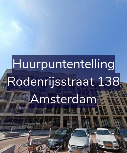 Foto gevel Huurpuntentelling voor Rodenrijsstraat 138, Amsterdam