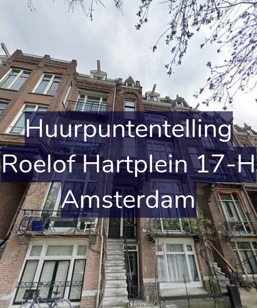 Foto gevel Huurpuntentelling voor Roelof Hartplein 17-H, Amsterdam