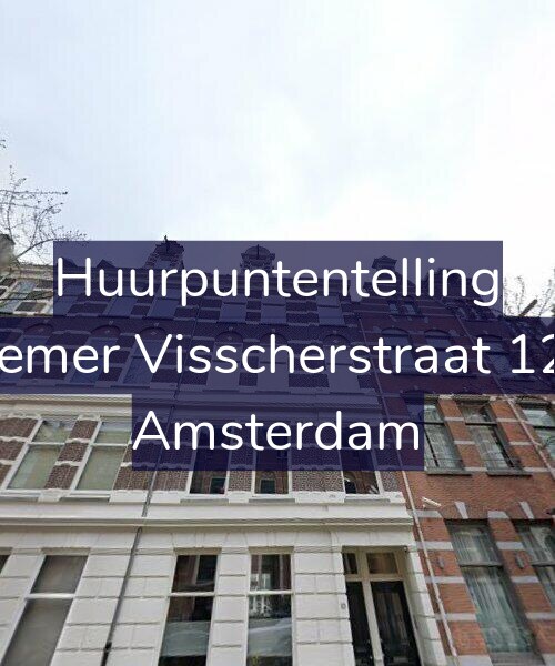 Foto gevel Huurpuntentelling voor Roemer Visscherstraat 12-2, Amsterdam
