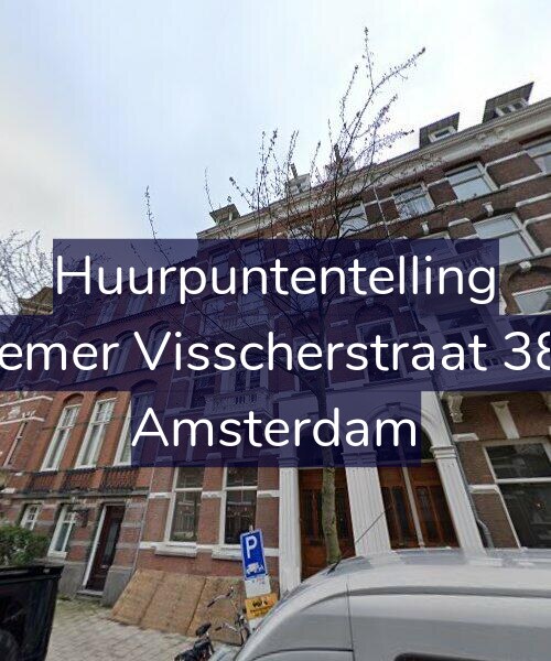 Foto gevel Huurpuntentelling voor Roemer Visscherstraat 38-1, Amsterdam
