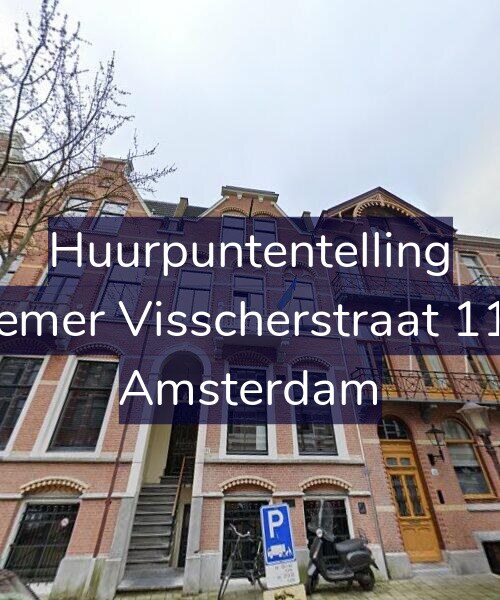 Foto gevel Huurpuntentelling voor Roemer Visscherstraat 11-A, Amsterdam